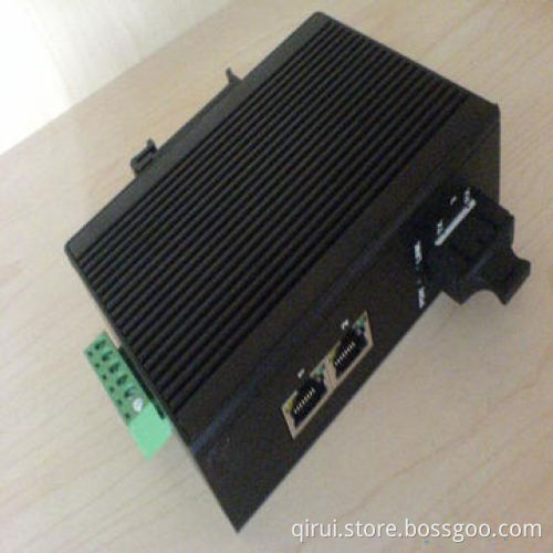 Industrial Optical Ethernet switch: 8x10/100T to 2x10/100/1000X SFP, Industrial Management